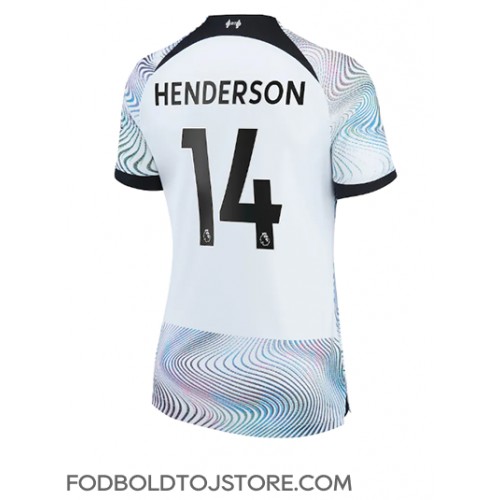 Liverpool Jordan Henderson #14 Udebanetrøje Dame 2022-23 Kortærmet